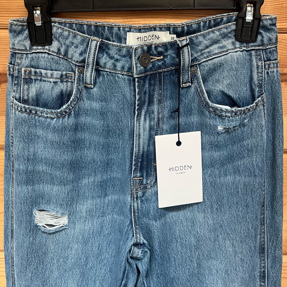 Hidden Women’s Happi Split Cut Bootcut Jean - Picture 3 of 6
